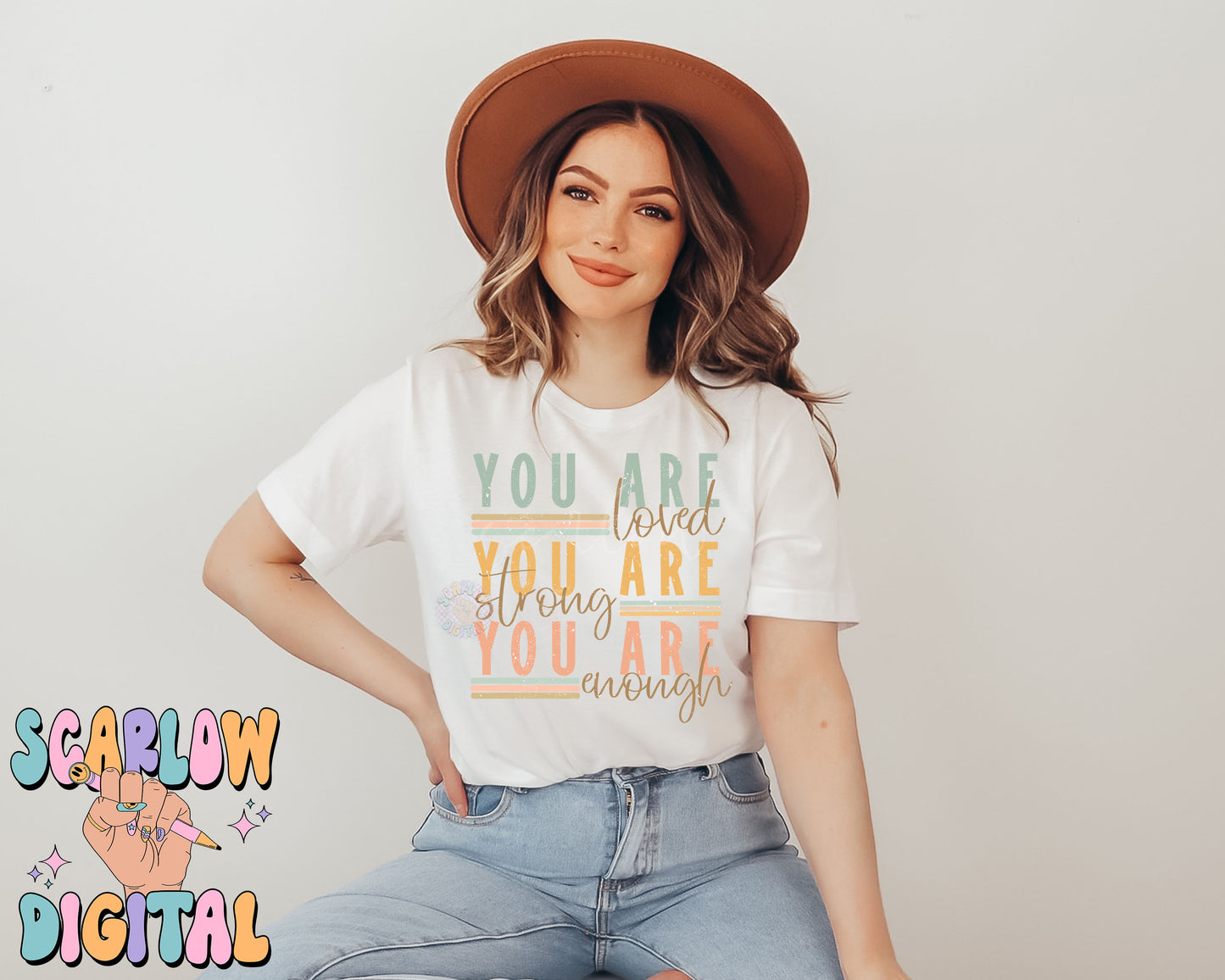 You Are Loved PNG-Inspirational Sublimation Digital Design Download-you are strong png, you are enough png, simple png, motivational png
