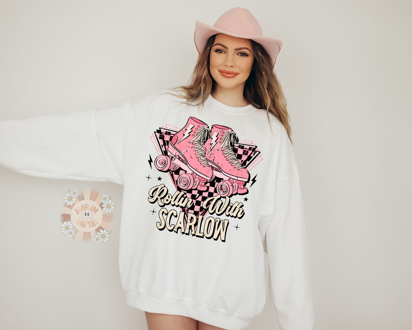 Rollin' With Scarlow PNG-Scarlow Branded Digital Design Download