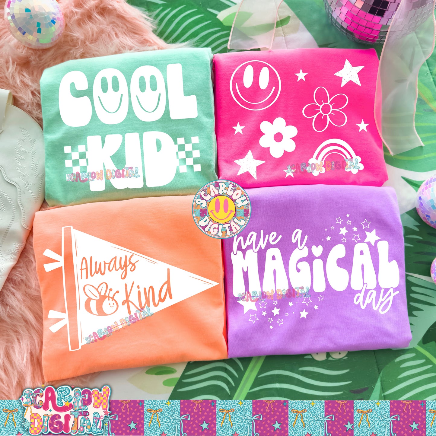 Girl Bundle PNG Digital Design