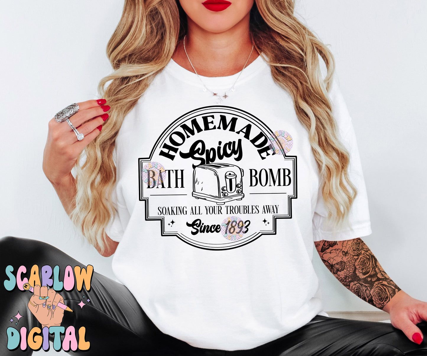 Spicy Bath Bomb PNG Digital Design Download, snarky png, sarcastic png, toaster png, funny png, dark humor png, adult humor png designs