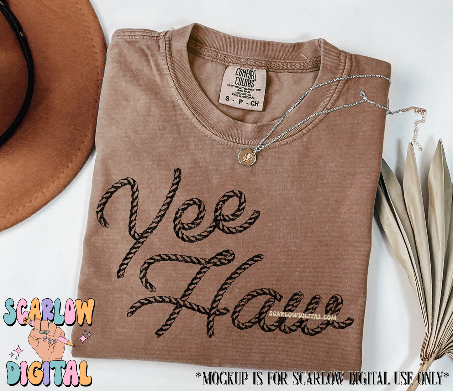 Yee Haw PNG Digital Design