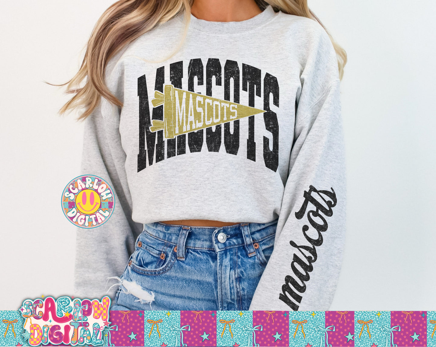 Gold Mascot Custom Design - REVIEW DESCRIPTION BEFORE PURCHASING