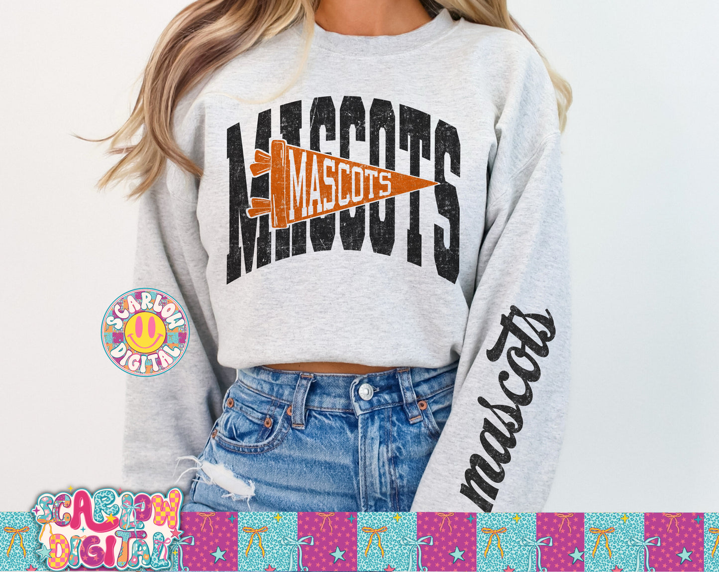 Orange Mascot Custom Design - REVIEW DESCRIPTION BEFORE PURCHASING