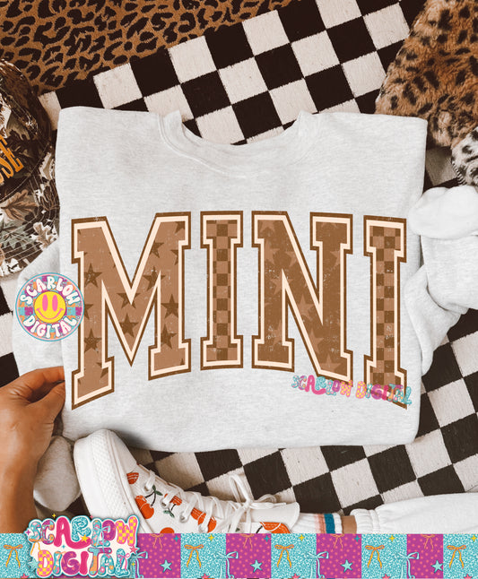 Brown Mini PNG Digital Design