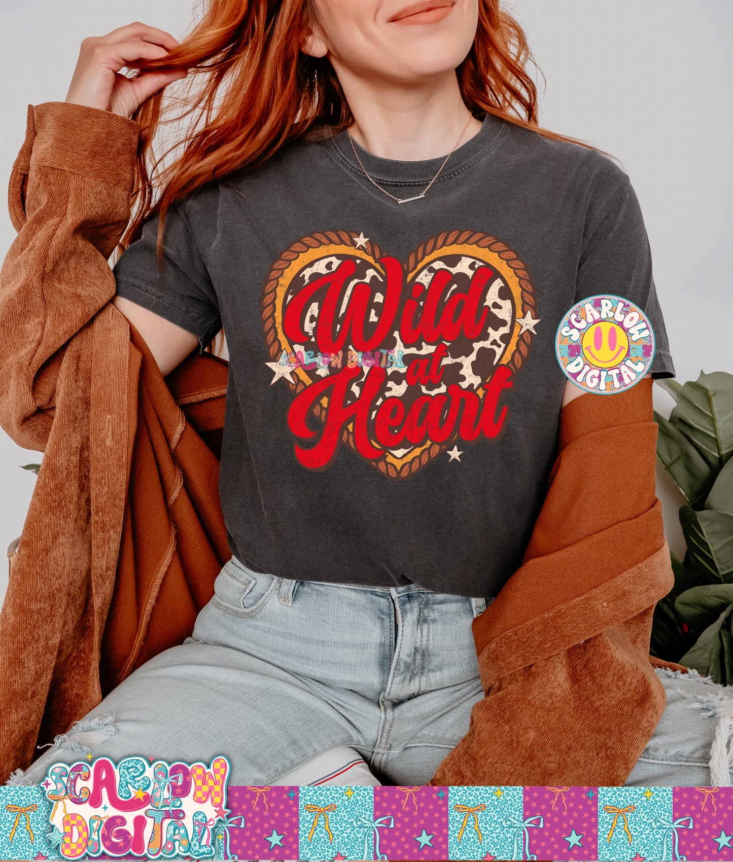 Wild at Heart PNG Digital Design