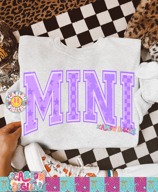 Purple Mini PNG Digital Design