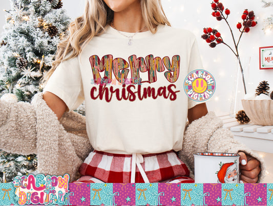 Merry Christmas PNG Digital Design