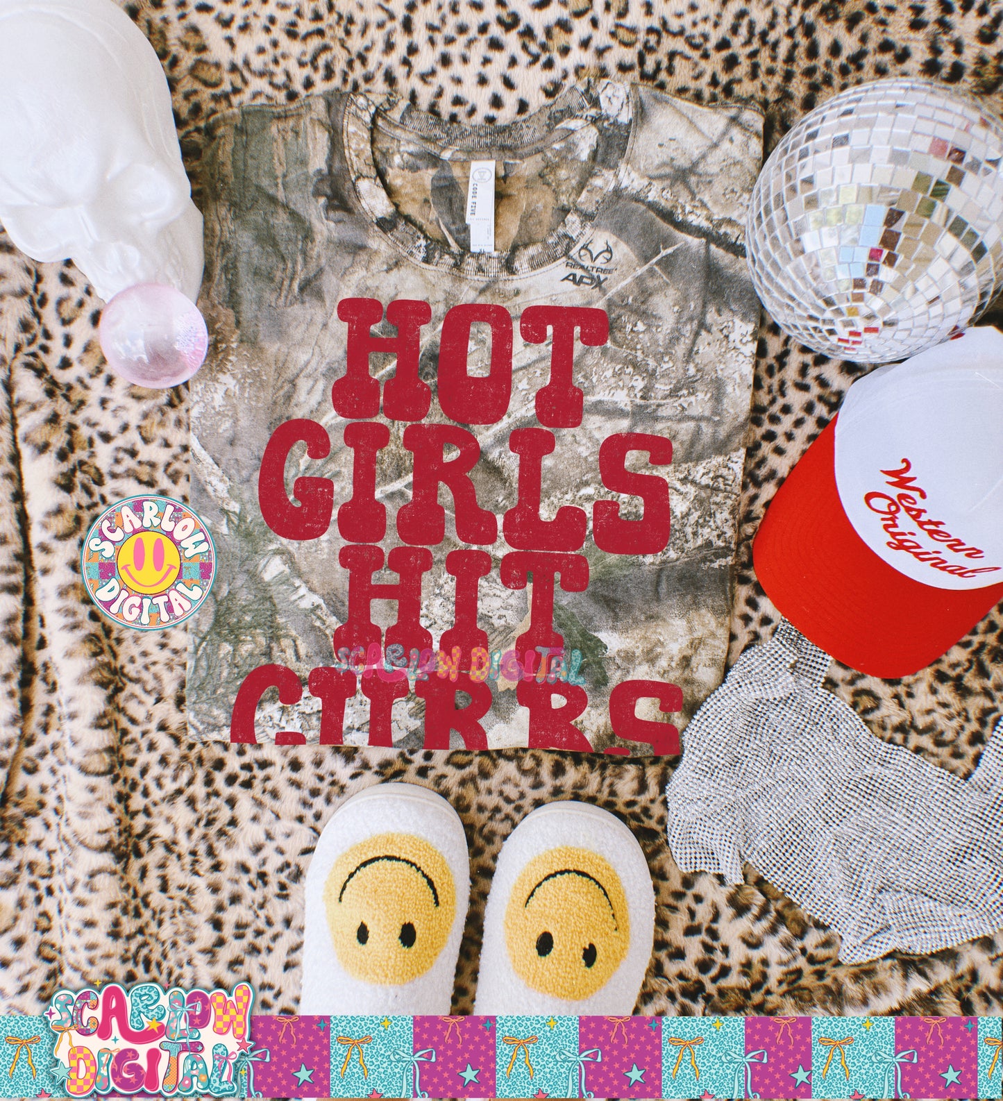 Hot Girls Hit Curbs PNG Digital Design