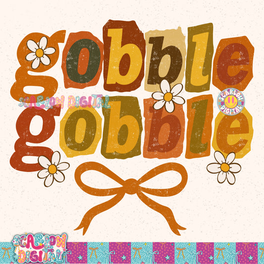 Gobble Gobble PNG Digital Design
