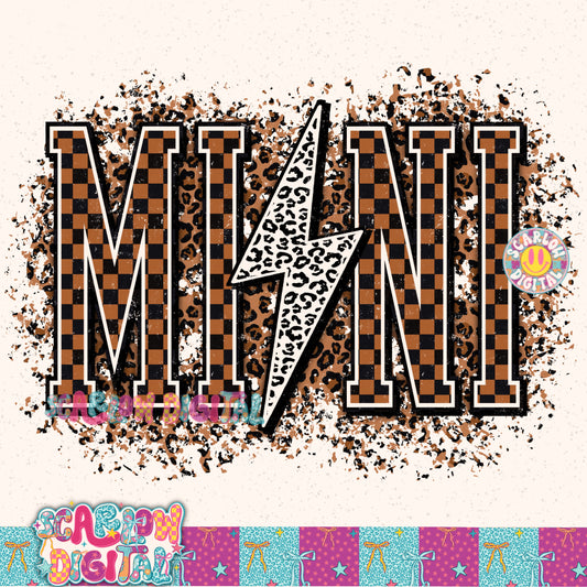 Leopard Mini PNG Digital Design