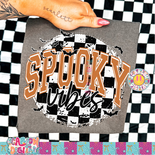 Spooky Vibes PNG Digital Design