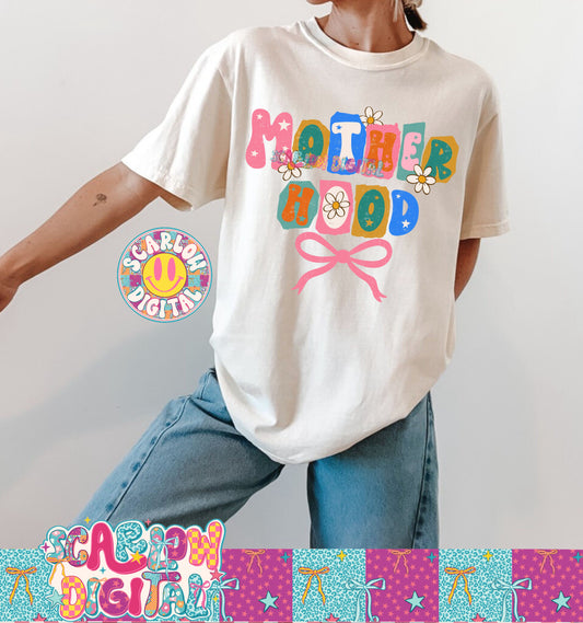 Motherhood PNG Digital Design