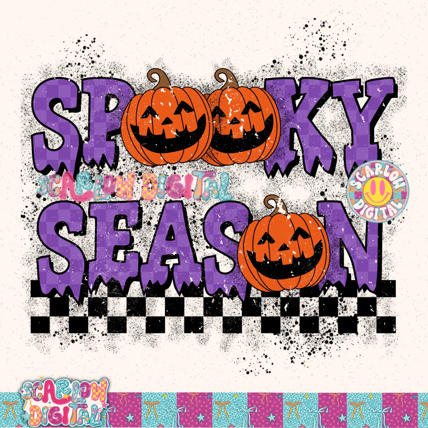 Spooky Season PNG Digital Design