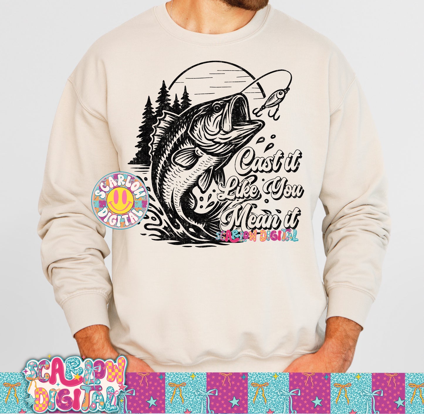 Cast it Like You Mean it PNG Digital Design