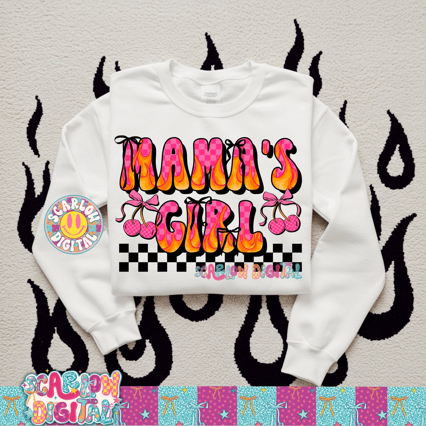 Mama's Girl PNG Digital Design