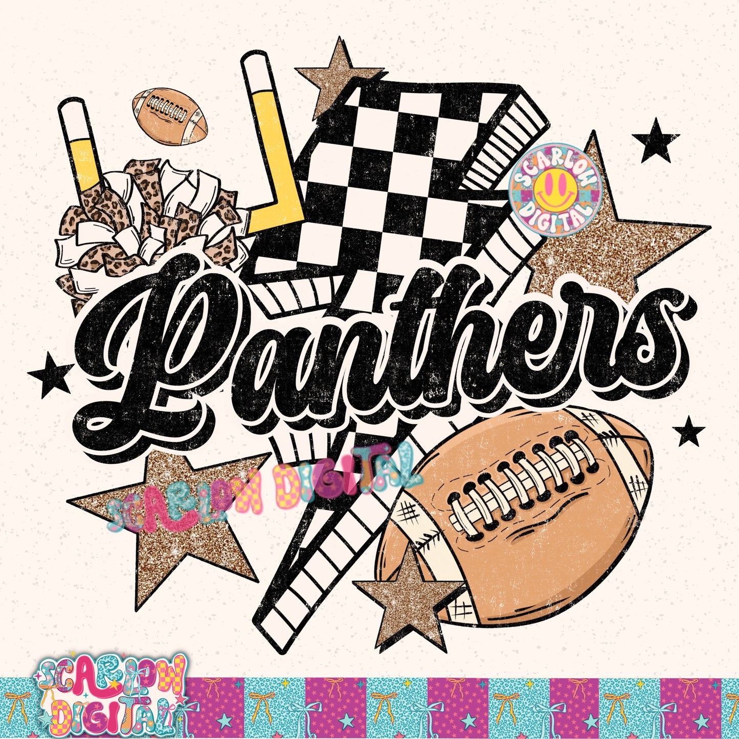 Panthers PNG Digital Design