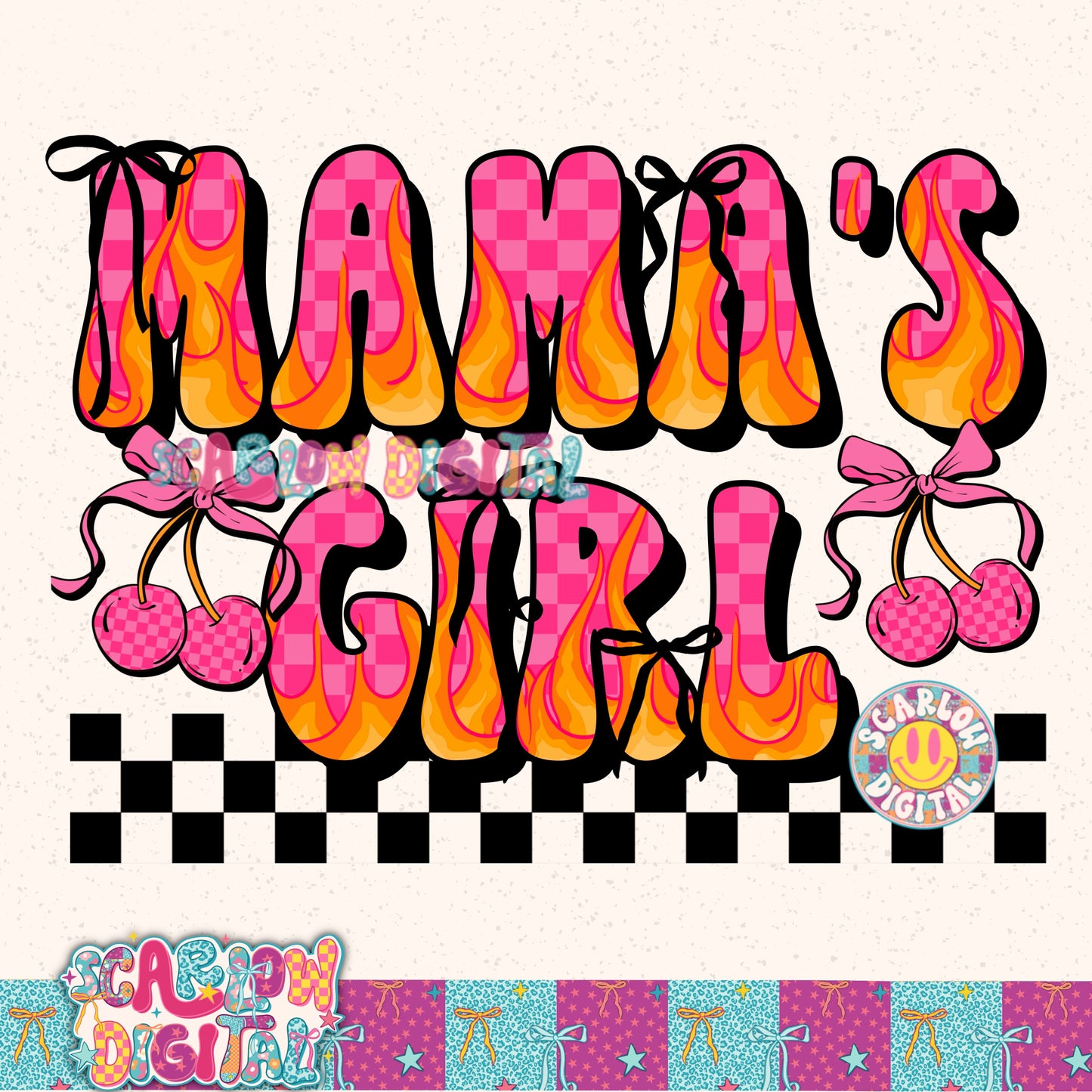 Mama's Girl PNG Digital Design