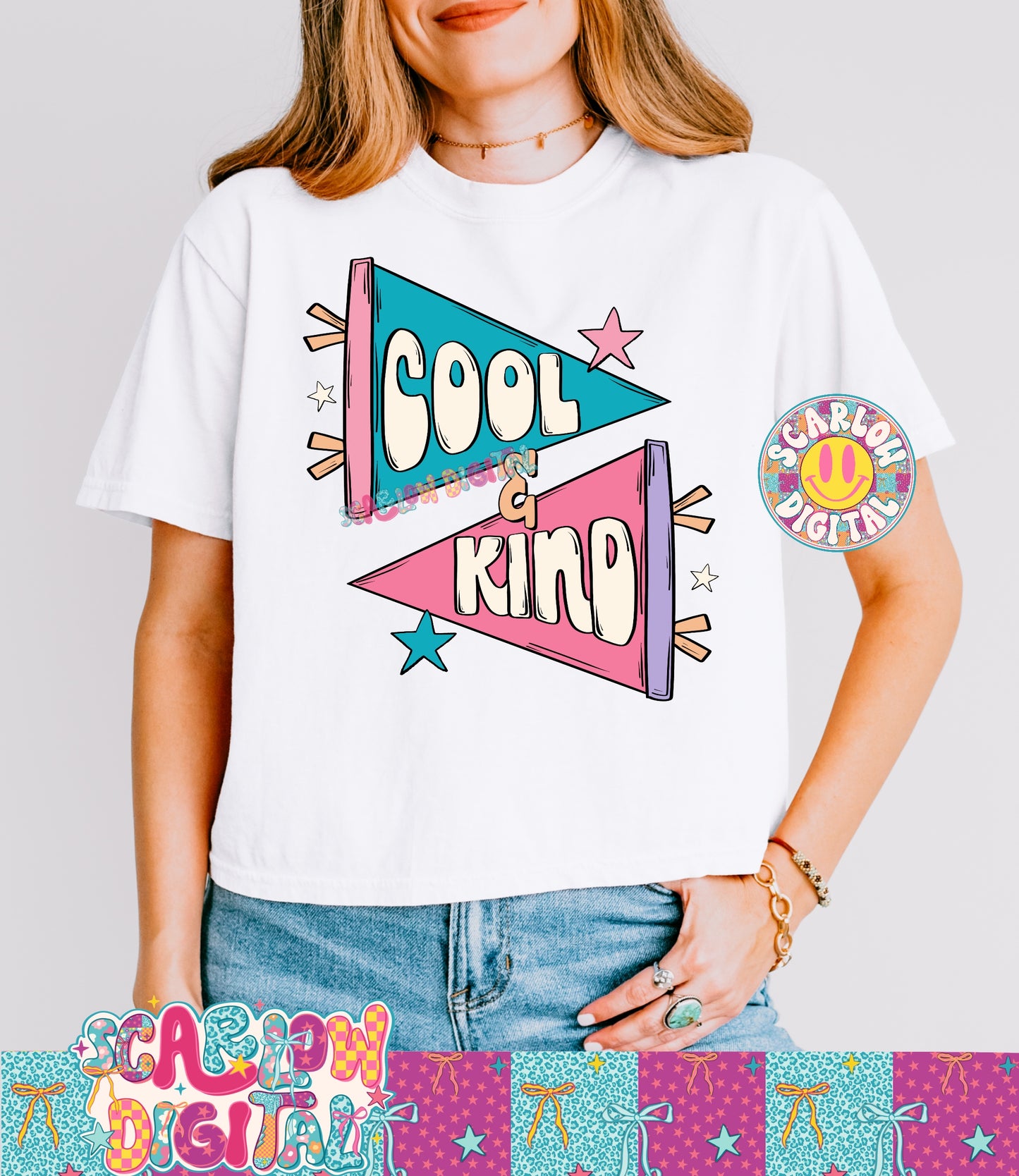 Cool and Kind PNG Digital Design