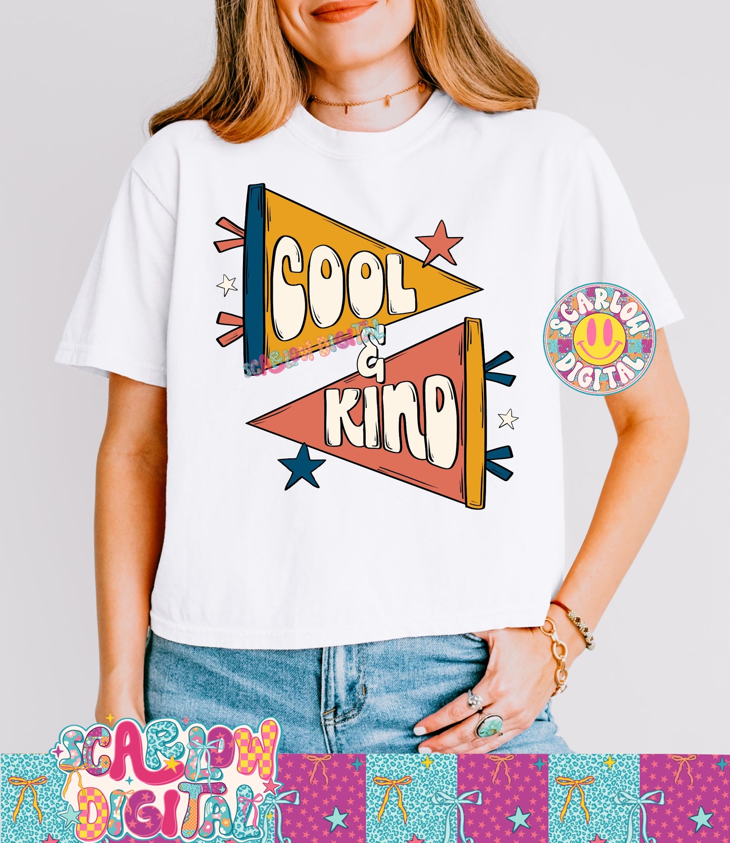 Cool and Kind PNG Digital Design
