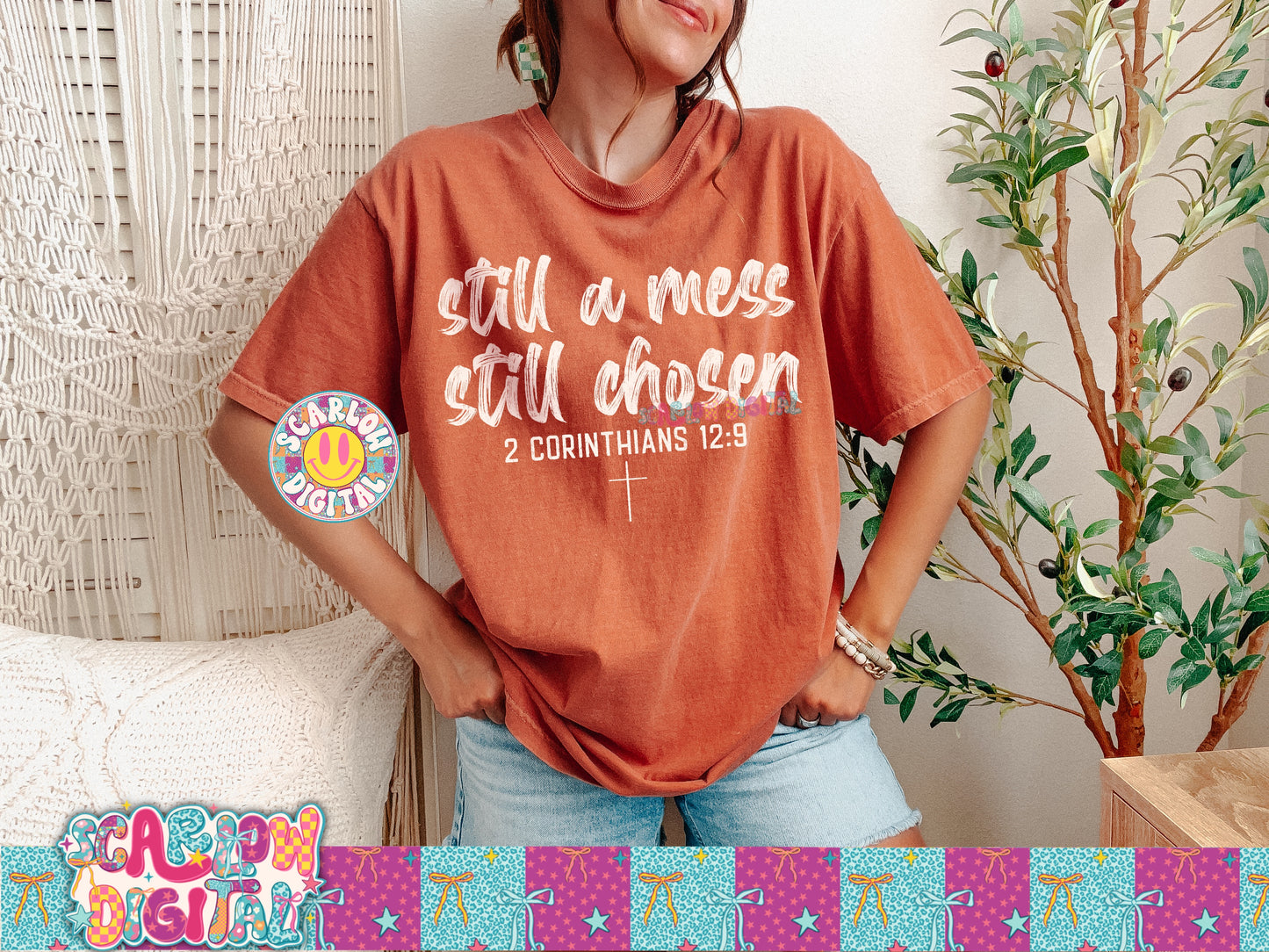 Still a Mess Still Chosen PNG Digital Design
