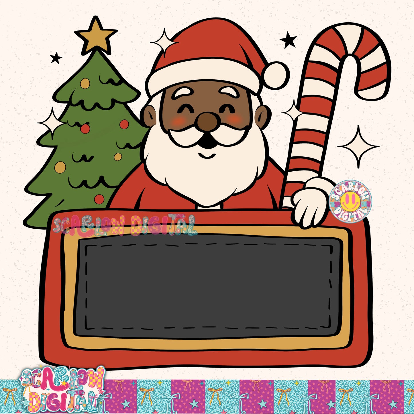 Add Your Own Name Christmas PNG Digital Design