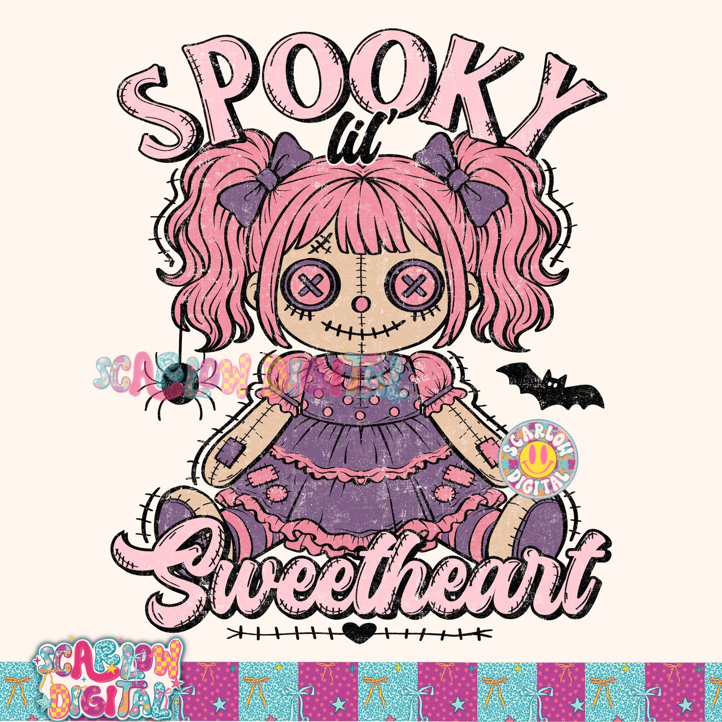 NEW NEW NEW! Spooky Sweetheart PNG Digital Design