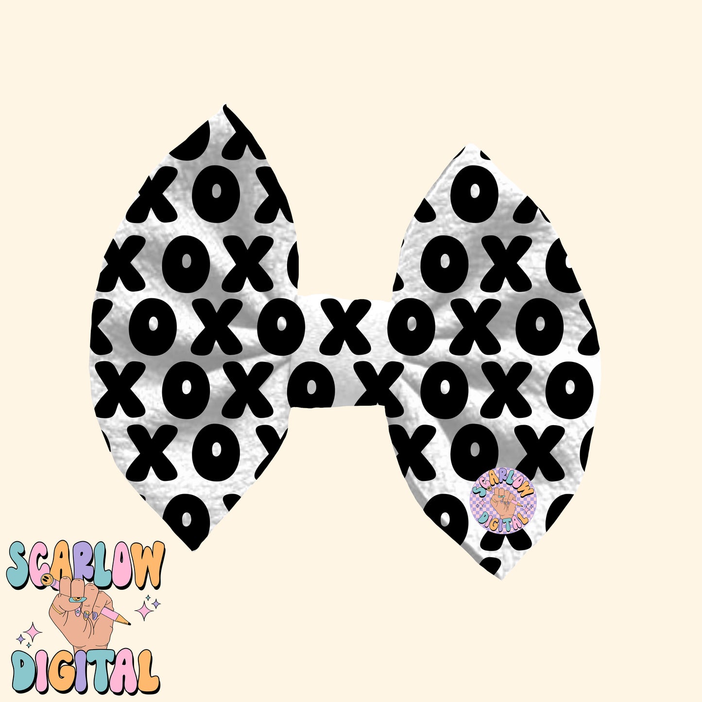 XOXO Seamless Pattern-Valentine's Day Sublimation Digital Design Download-hugs and kisses seamless pattern, boy valentine's seamless pattern