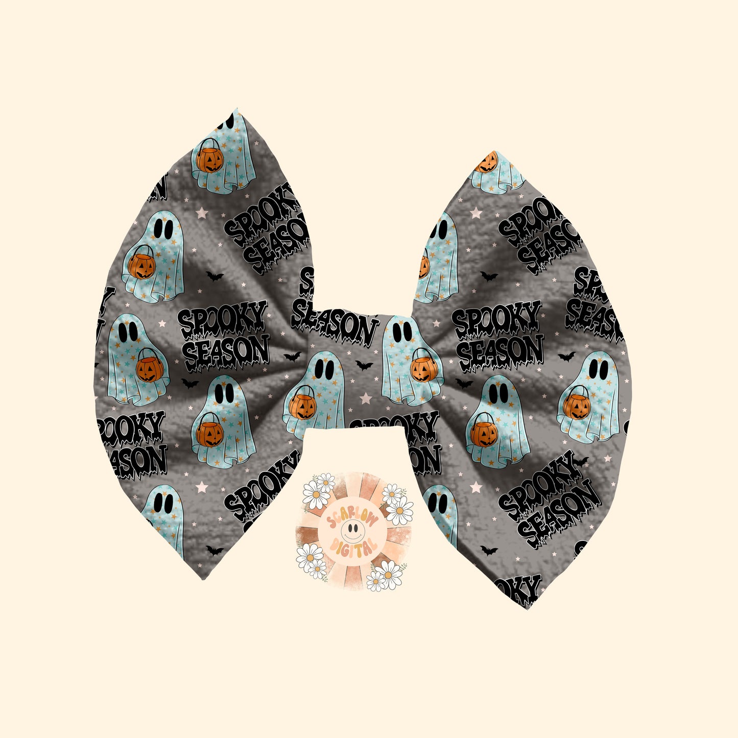 Spooky Season Seamless Pattern-Halloween Sublimation Digital Design Download-cute ghost seamless, spooky boy seamless, pumpkin seamless