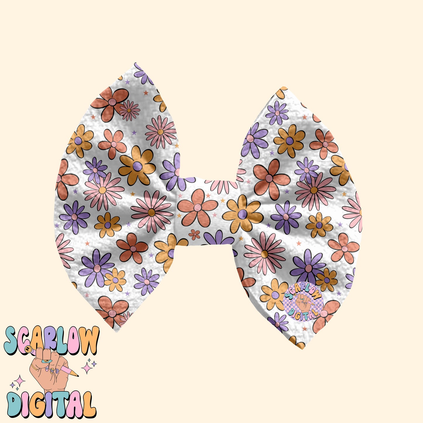 Flowers Seamless Pattern Digital Design