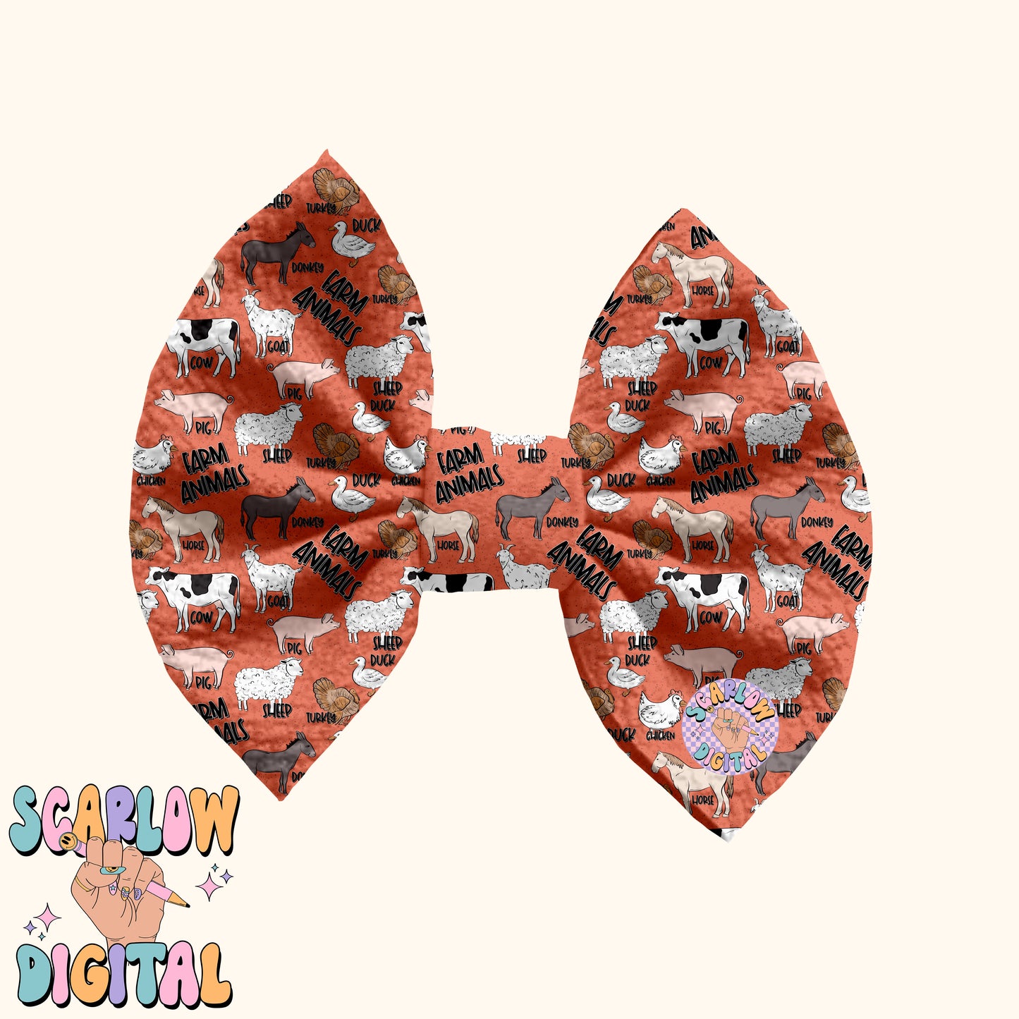 Farm Animals Seamless Pattern Digital Design Download, cows seamless file, boy seamless pattern, kids seamless pattern, country seamless