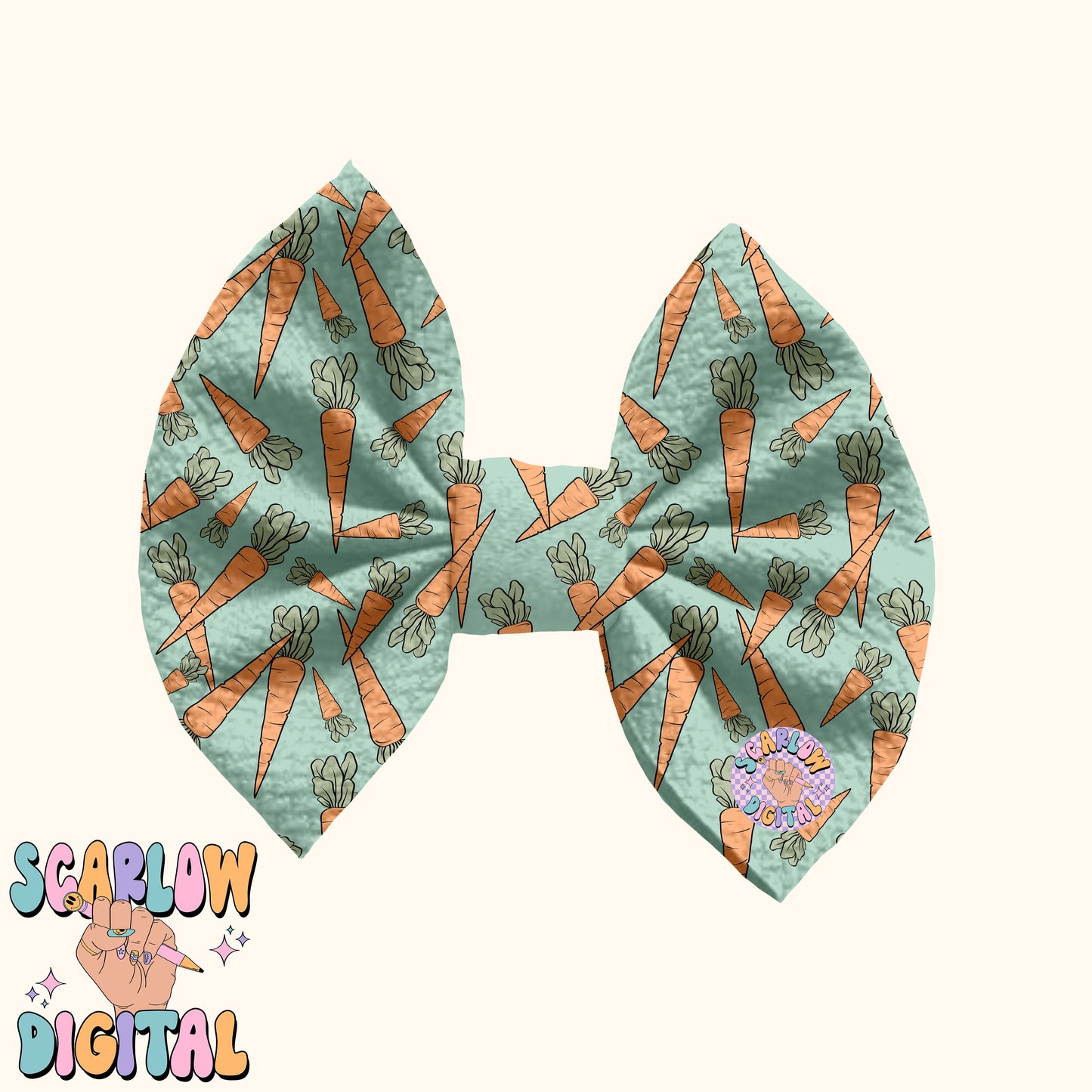 Carrots Seamless Pattern-Easter Sublimation Digital Design Download-boy easter seamless pattern, seamless files for boys, boy easter designs