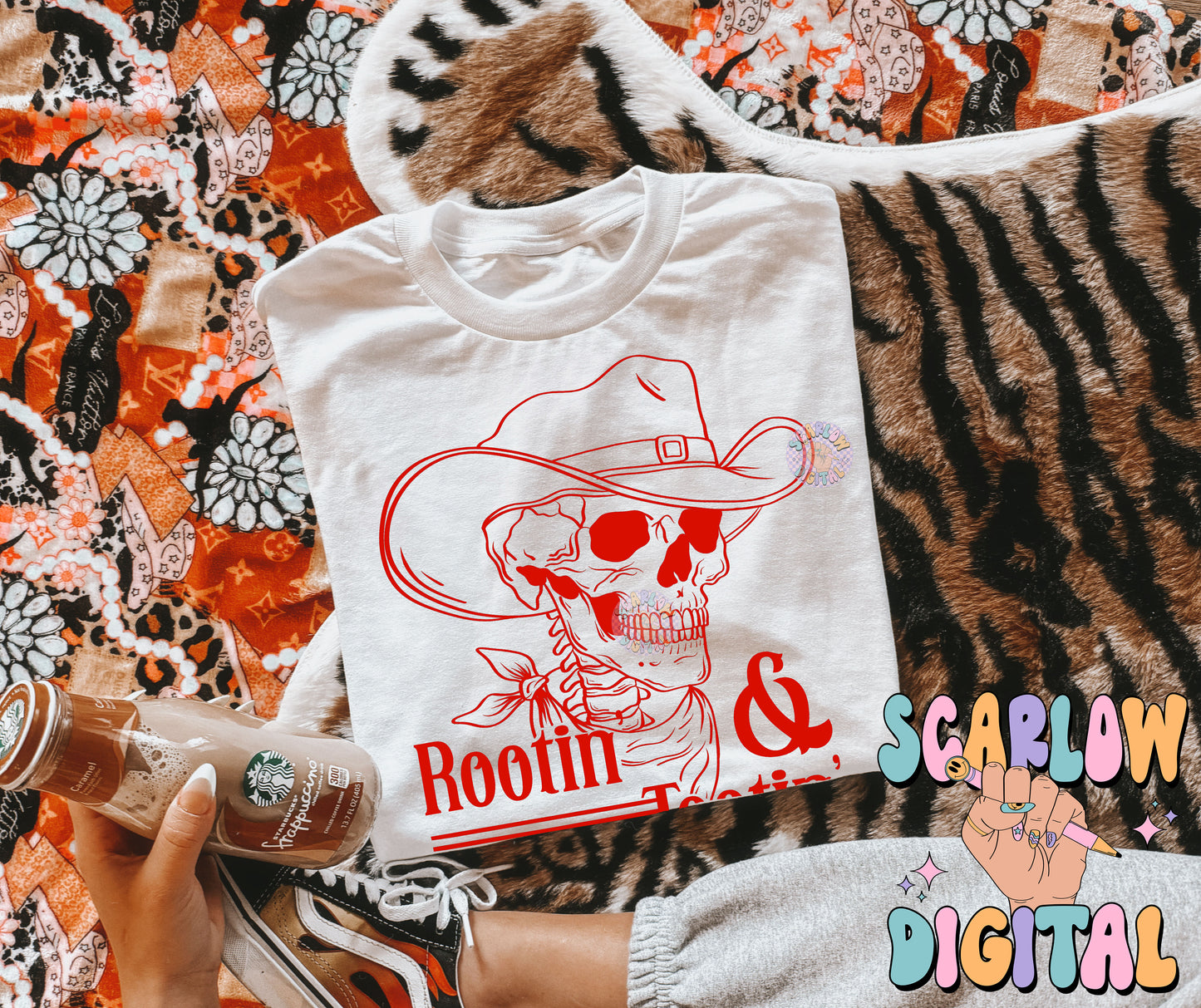 Rootin' Tootin' and Always Shootin' PNG Digital Design