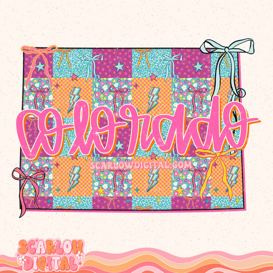 Colorado PNG Digital Design