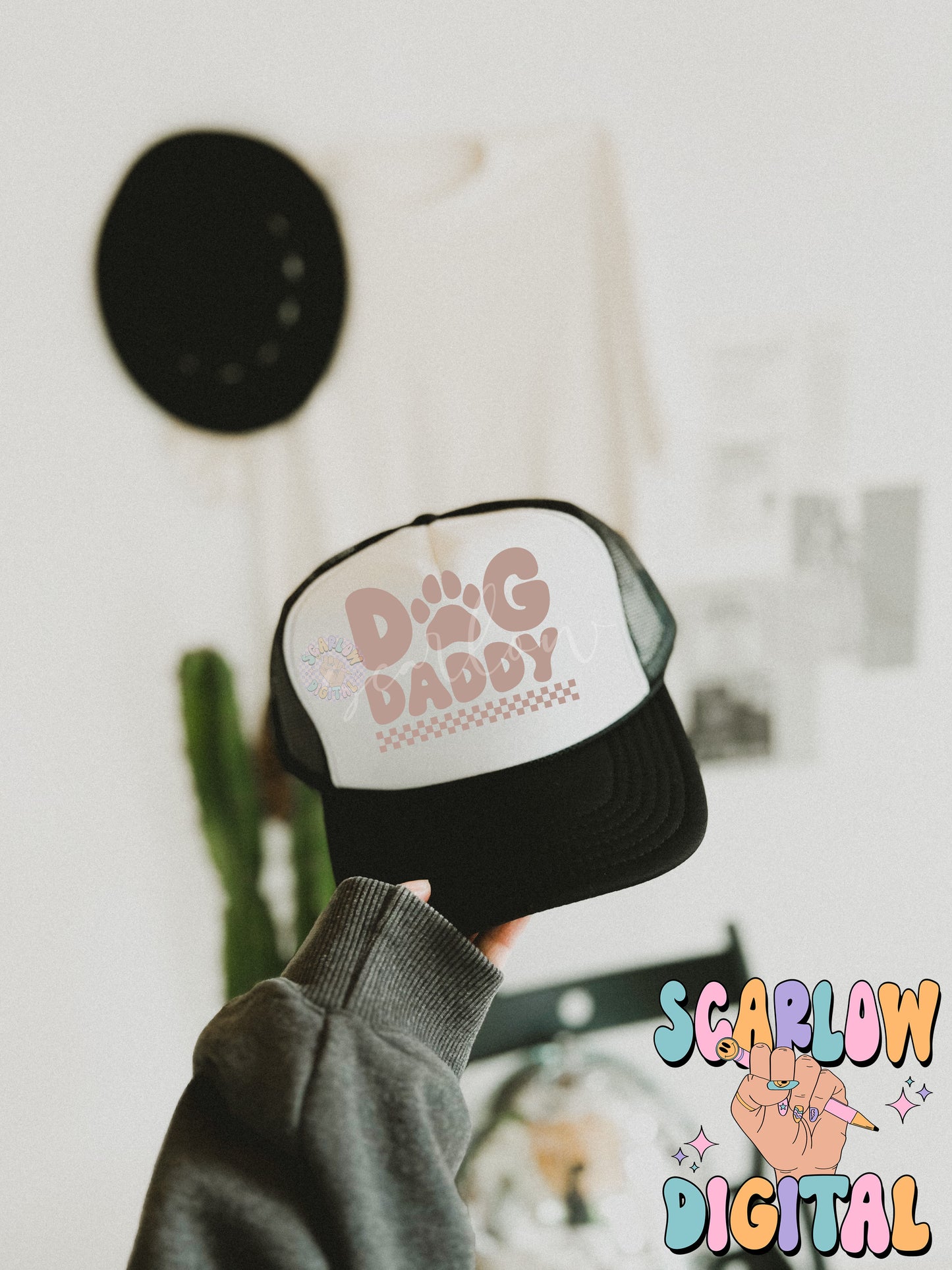 Dog Daddy SVG Cut File Sublimation Digital Design Download, dog dad svg, fur dad svg, svg for men, mens svg designs, men's tshirt designs