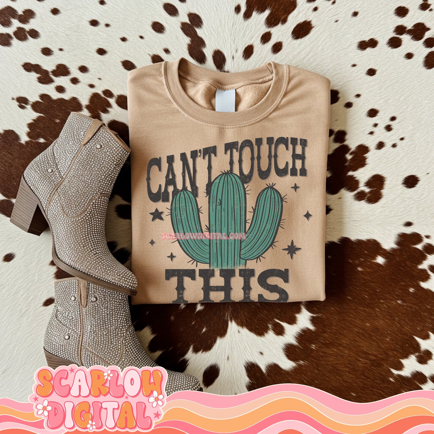 Can't Touch This PNG Digital Design