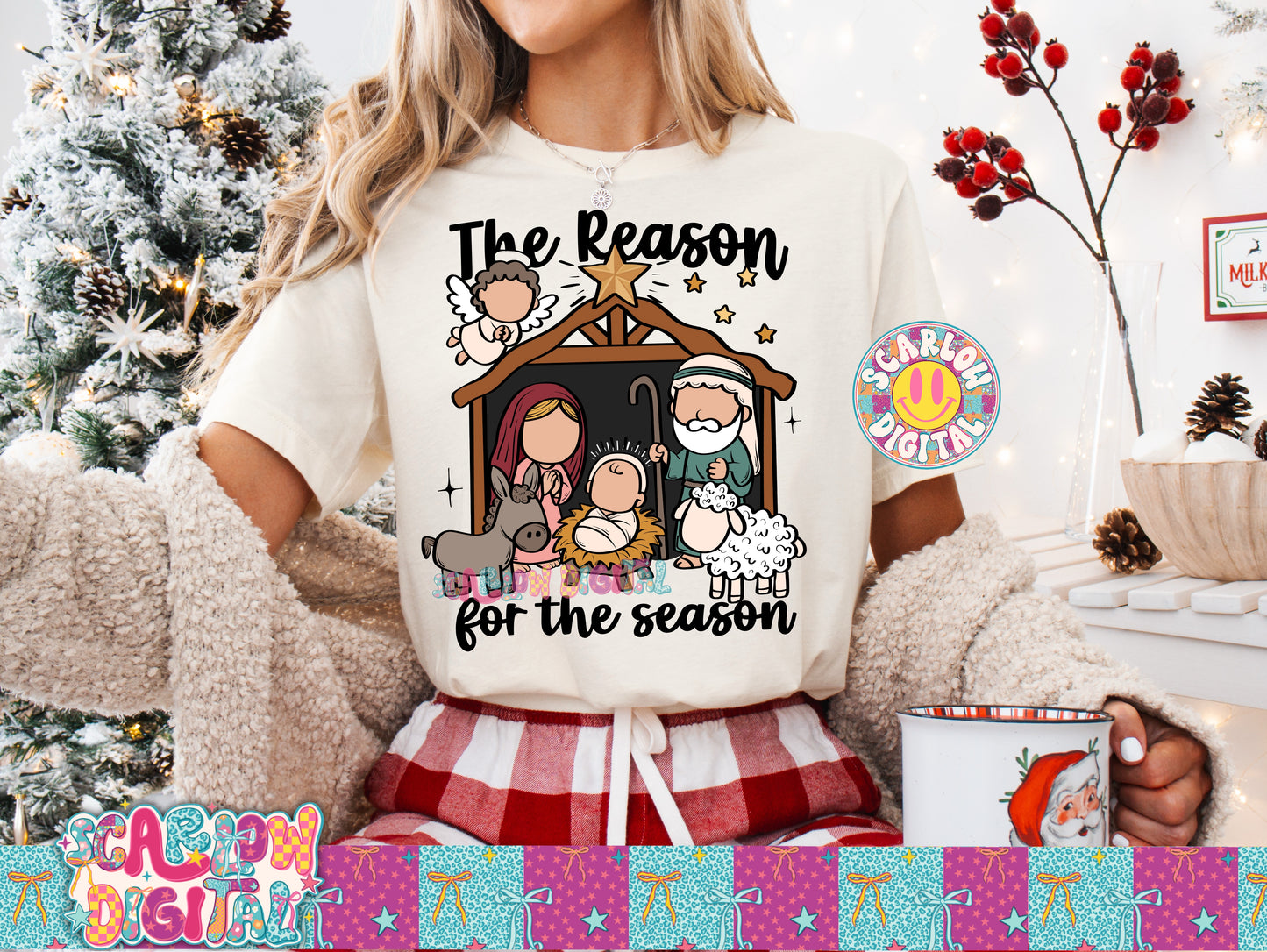The Reason for the Season PNG Digital Design