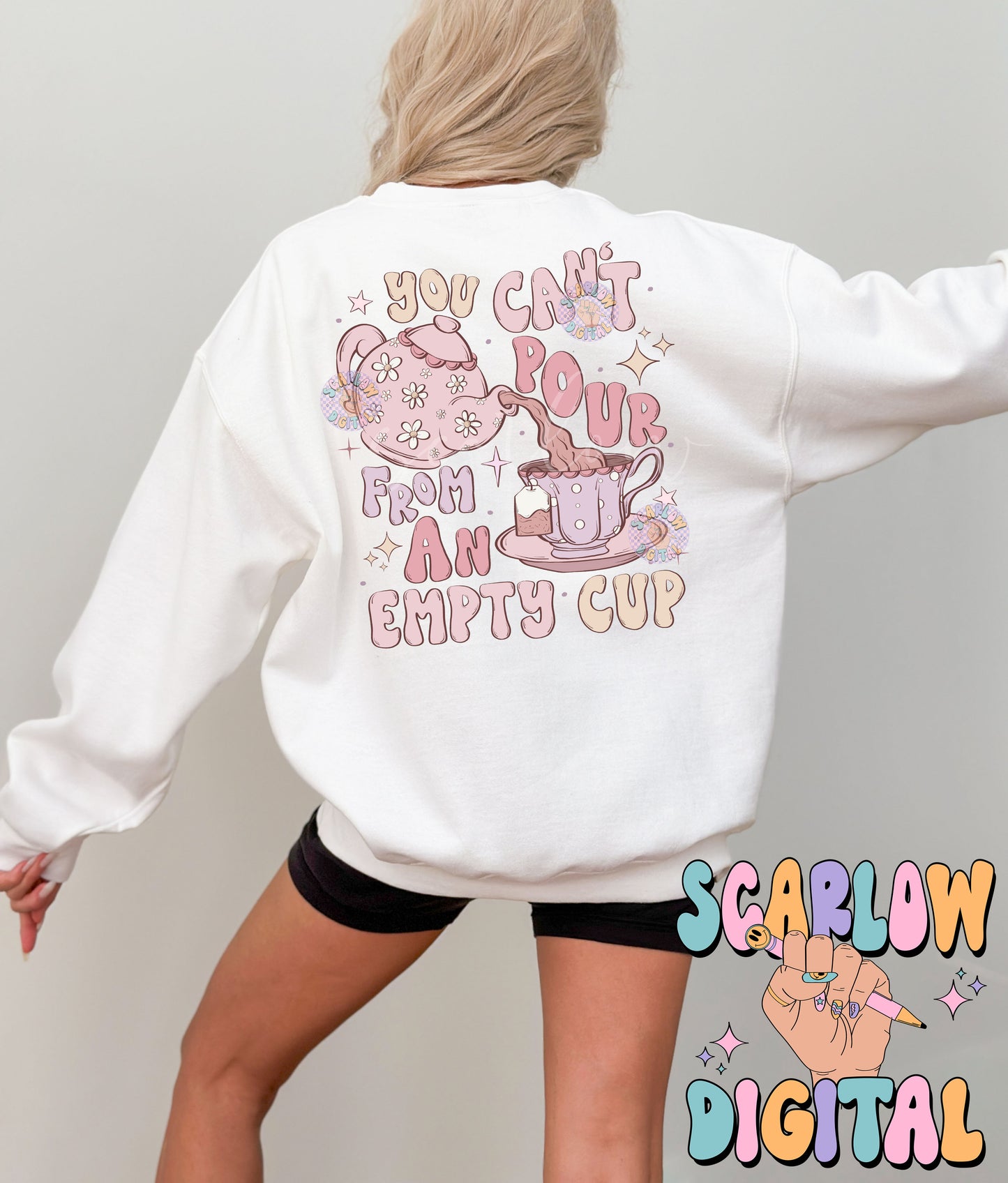 Take Care of Yourself Front and Back PNG Bundle Digital Design