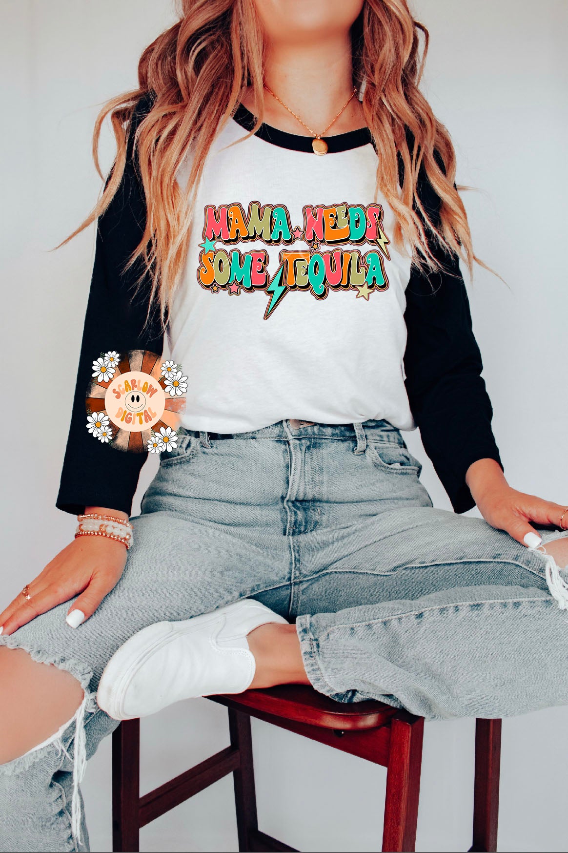 Mama Needs Some Tequila PNG Sublimation Digital Design Download, tequila png, mama png, boho png, retro png, agave png, funny png design