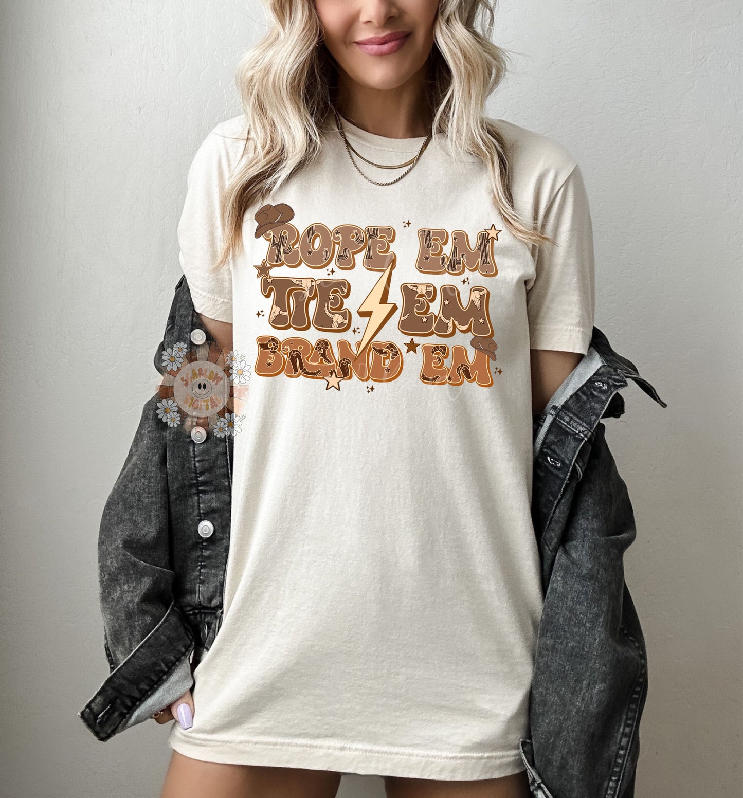 Rope Em, Tie Em, Brand Em PNG