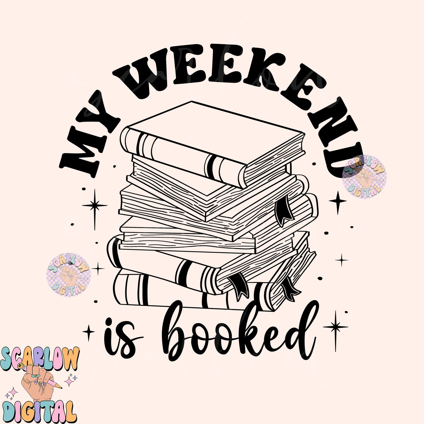 My Weekend is Booked SVG-Book Lover Cut File Digital Design Download-reader svg, smut svg, teacher svg, school svg, library svg, kids svg