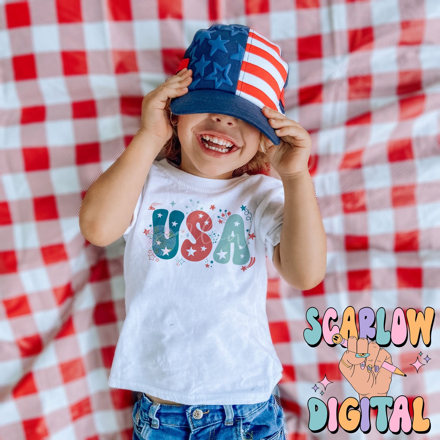 USA PNG-Fourth of July Sublimation Digital Design Download-stars png, american png, patriotic png, july 4th png, simple july 4th png designs