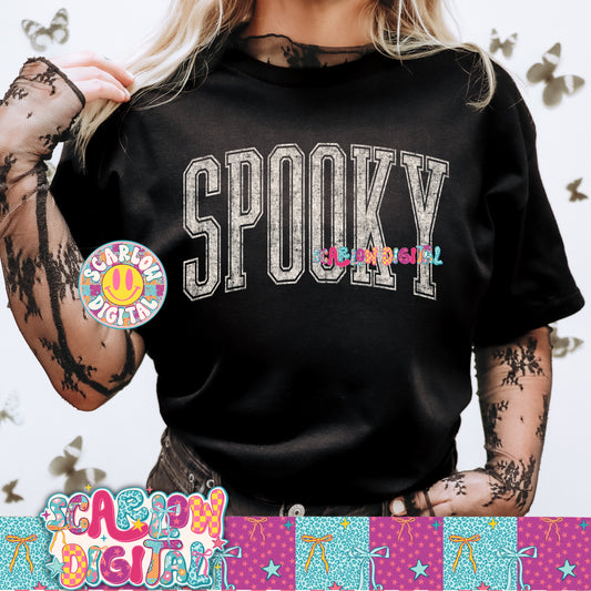 Spooky Vintage Grunge PNG Digital Design