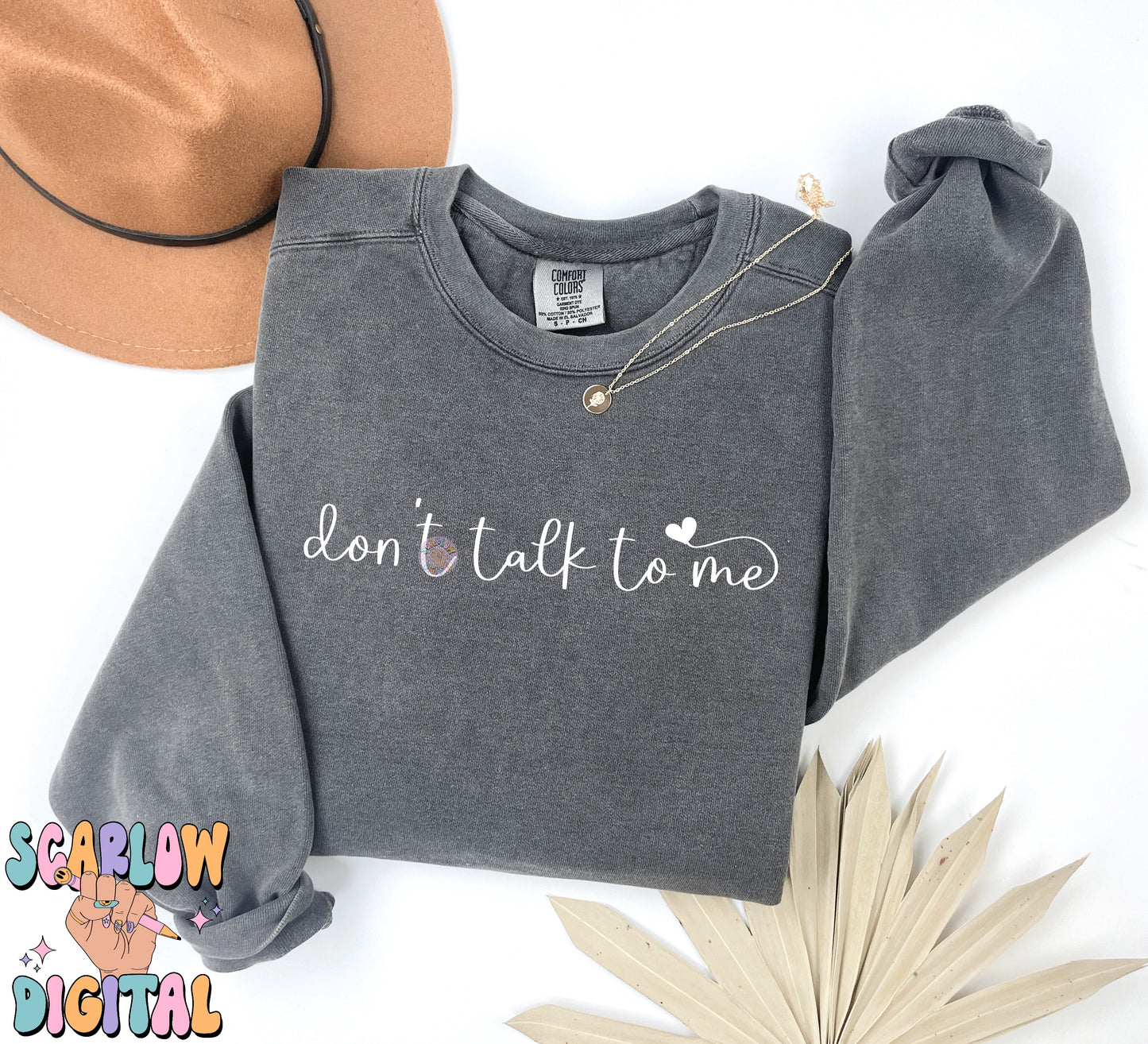 Don't Talk to Me PNG Digital Design, sarcastic png, funny png, adult humor, anti-social png, png for adults, grunge png, edgy humor png