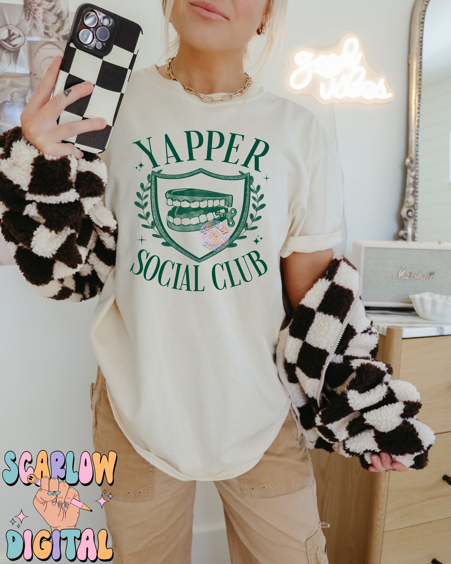Yapper Social Club PNG Digital Design Download, funny png, talkative png, adult humor png, sarcastic png, png for adults, single color png