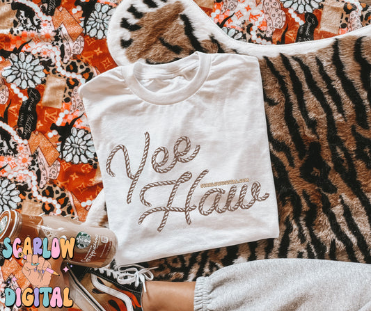 Yee Haw PNG Digital Design