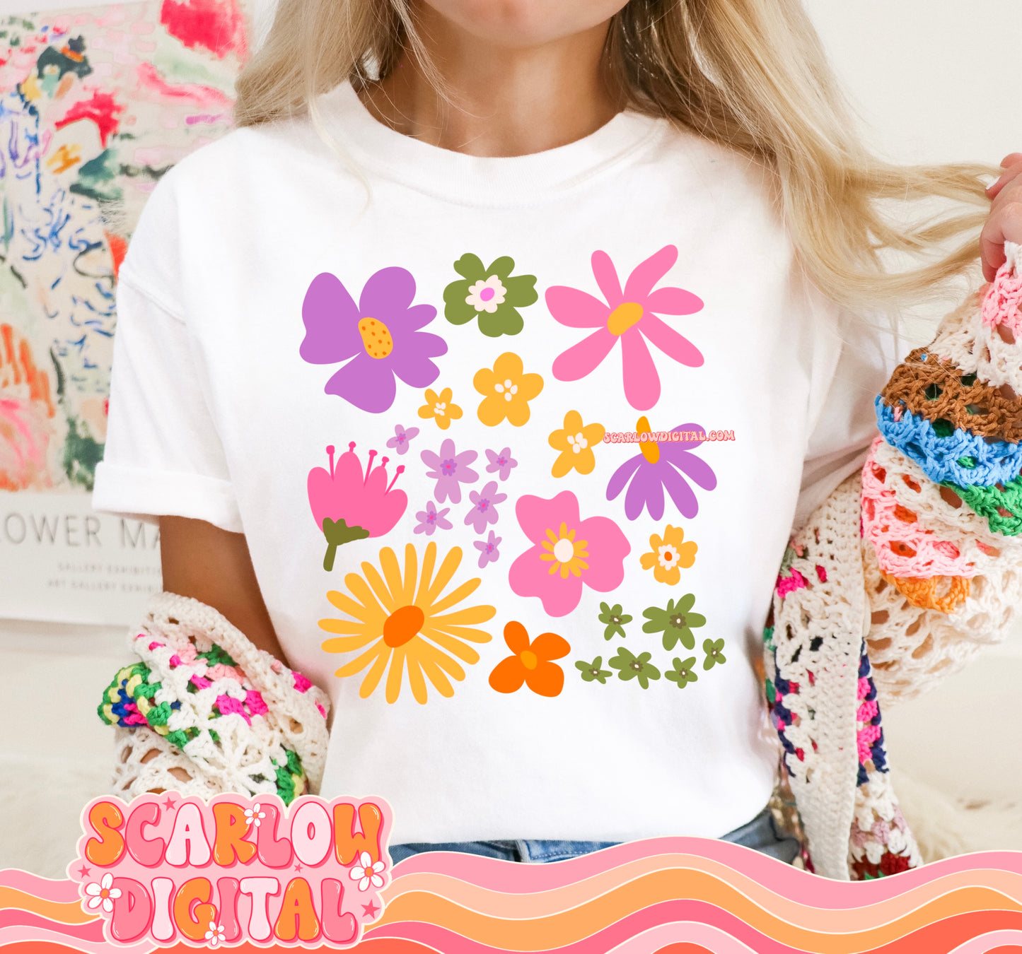 Flowers PNG Digital Design