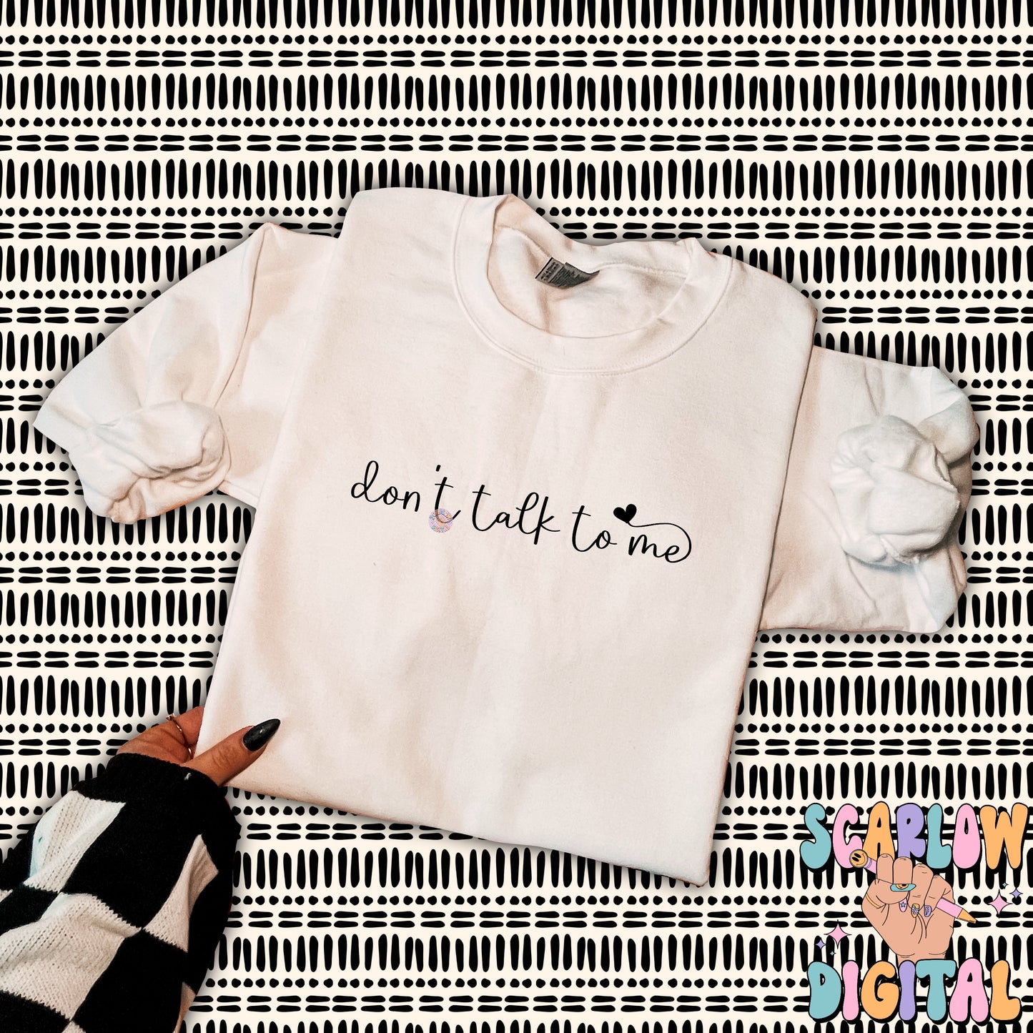 Don't Talk to Me PNG Digital Design, sarcastic png, funny png, adult humor, anti-social png, png for adults, grunge png, edgy humor png