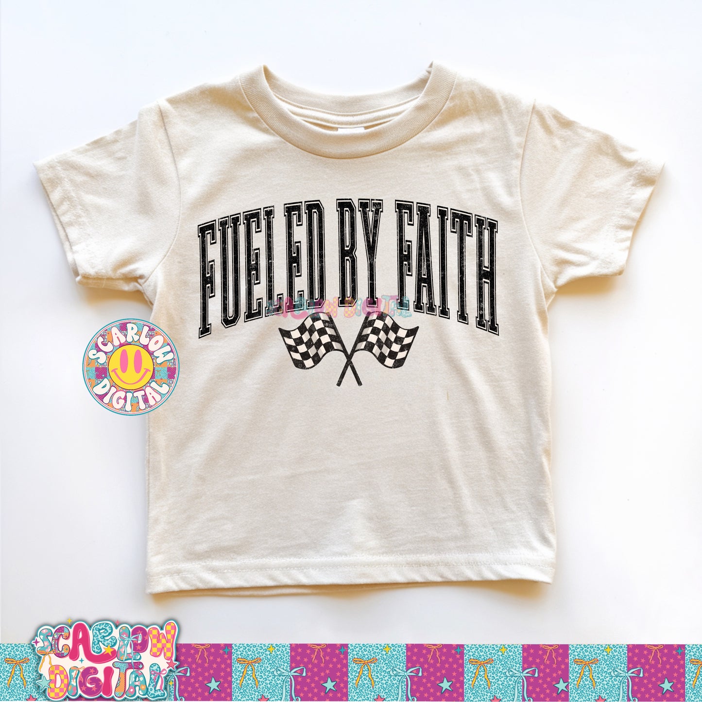 Exclusive - Only Available 7/3: Fueled By Faith PNG Digital Design