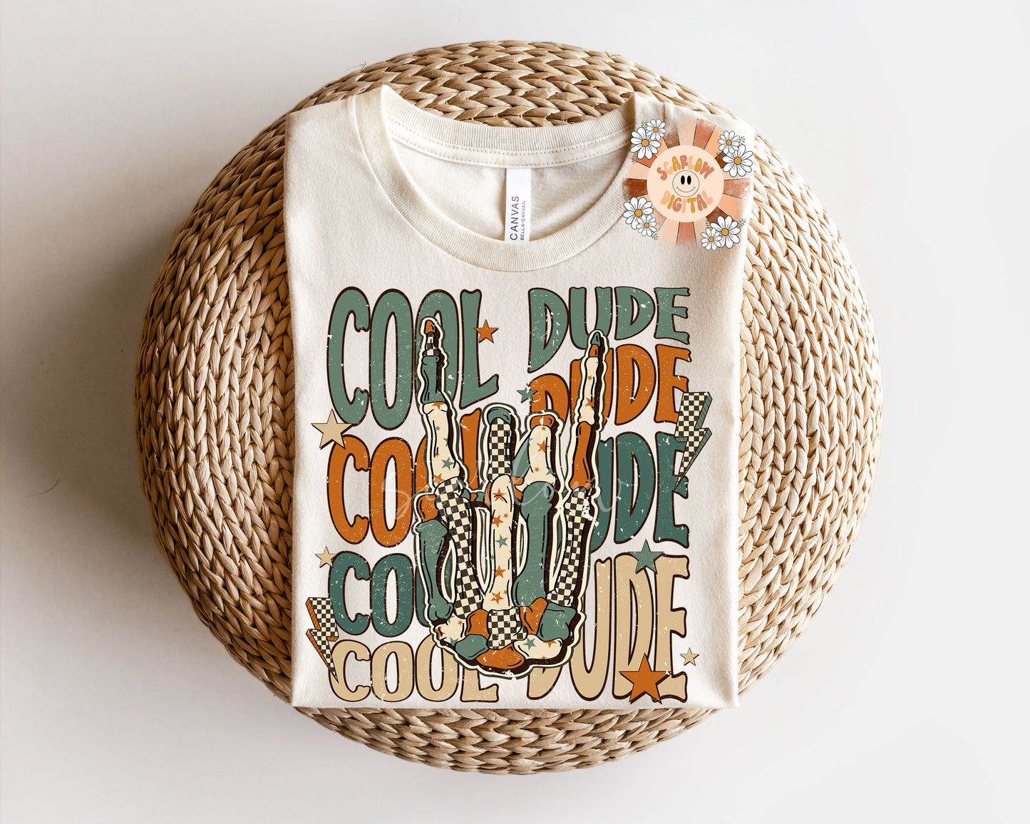 Cool Dude PNG-Rocker Sublimation Digital Design Download-boy png, png for boys, edgy png, grunge png, skeleton png, vintage png, retro png