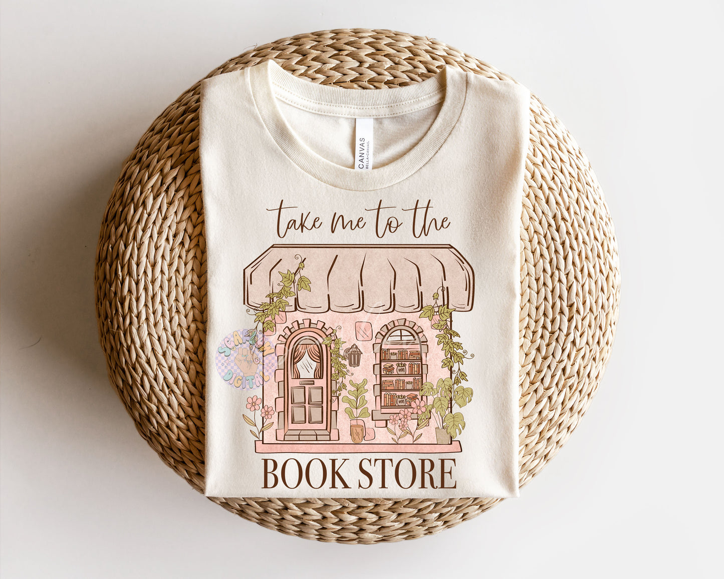 Take Me to the Bookstore PNG Digital Design